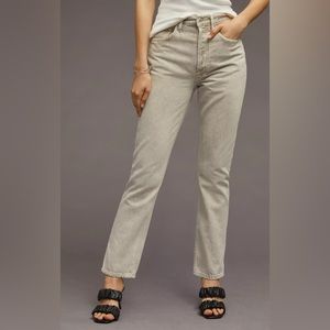 Citizens of Humanity Jolene High Rise Vintage Slim Jeans in Pampass Grass